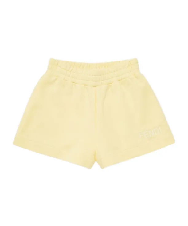 Logo Embroidered Shorts