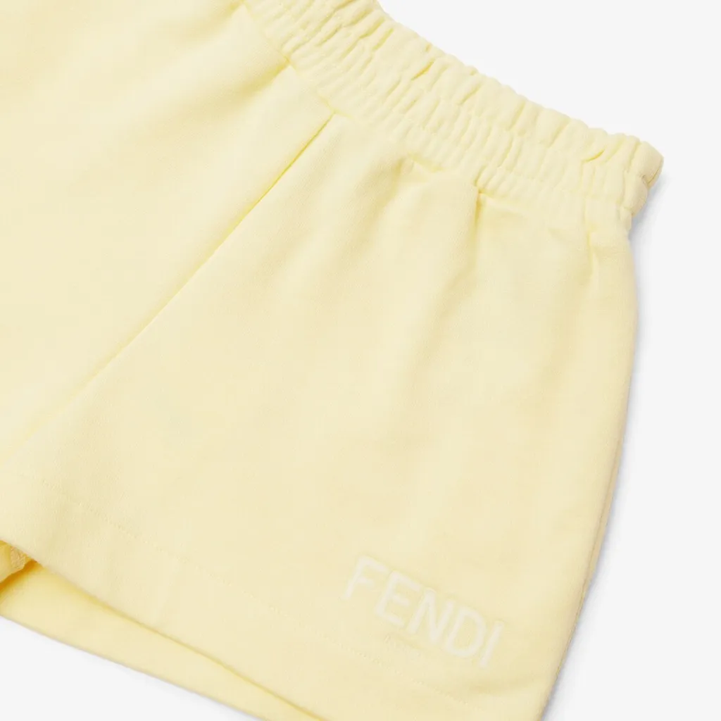 Logo Embroidered Shorts