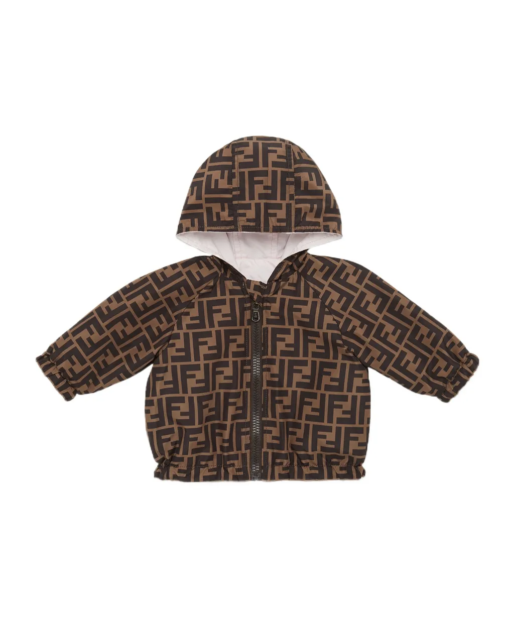 Reversible Ff Logo Windbreaker Jacket