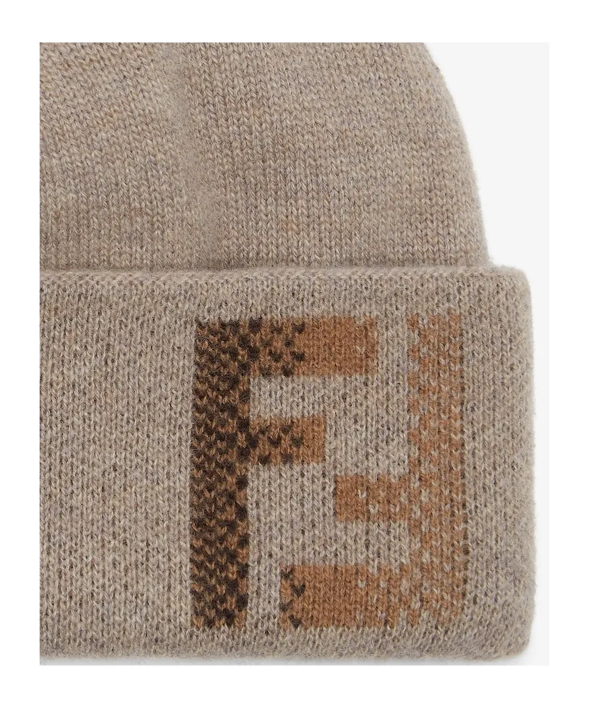 Beige Wool Hat