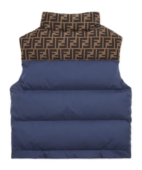 Ff Logo Detailed Padded Gilet