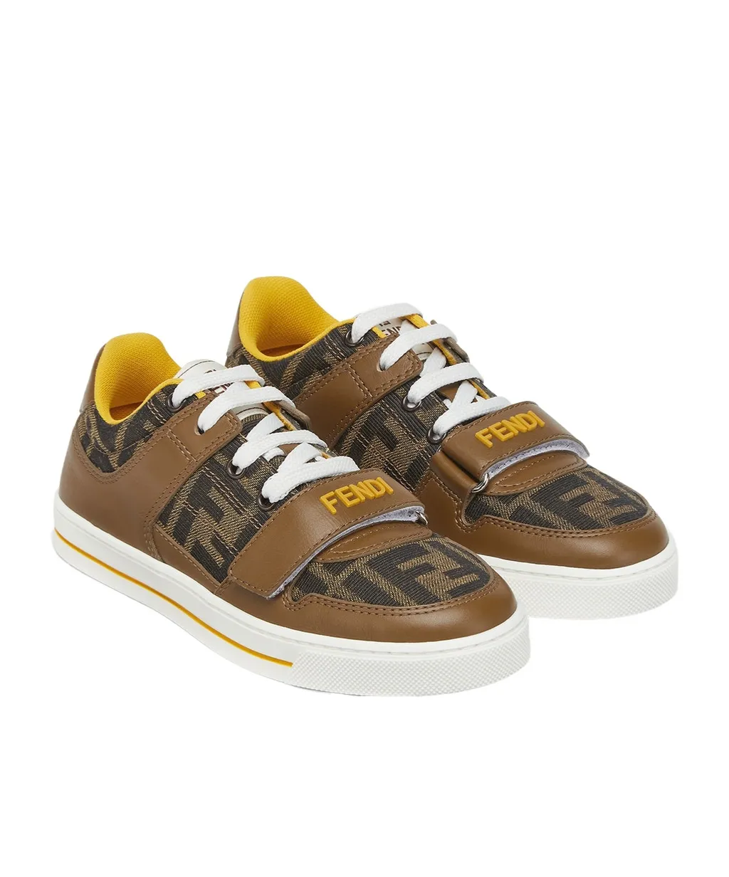 Ff Jacquard Sneakers