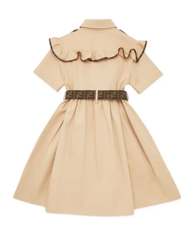 Stretch Gabardine Junior Dress