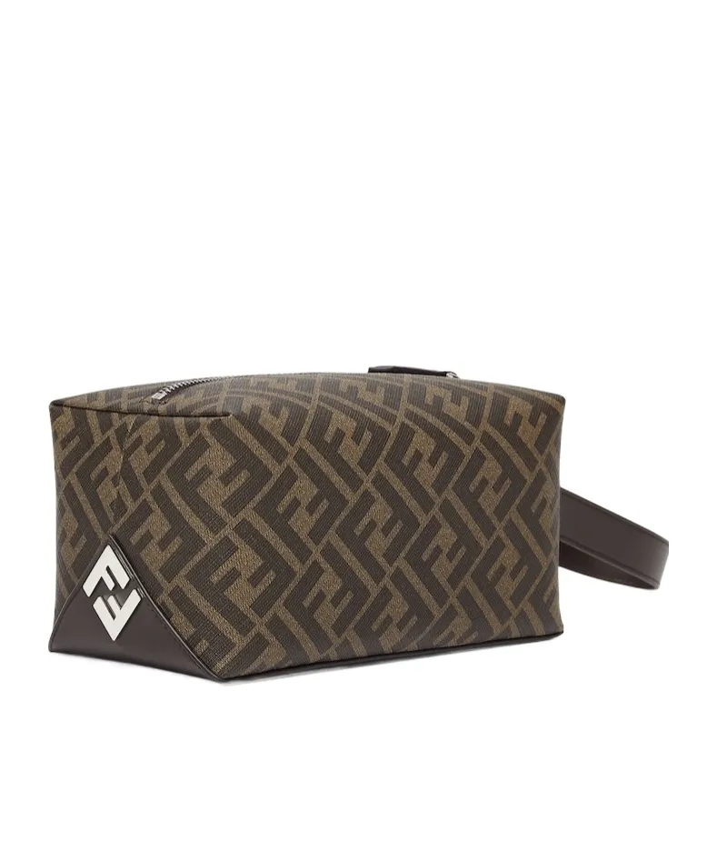 Ff Printed Zipped Beauty Case