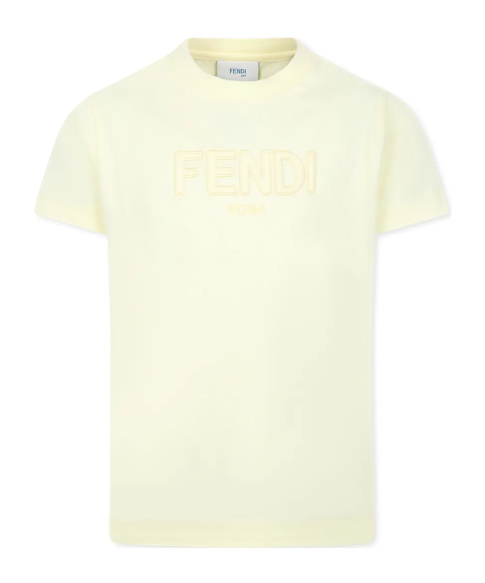 Logo Embroidered Crewneck T-Shirt