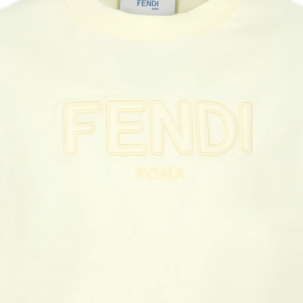 Logo Embroidered Crewneck T-Shirt