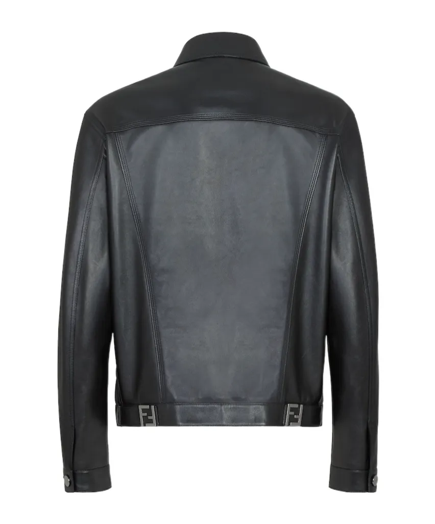 Fabiana Filippi Long Sleeved Leather Jacket