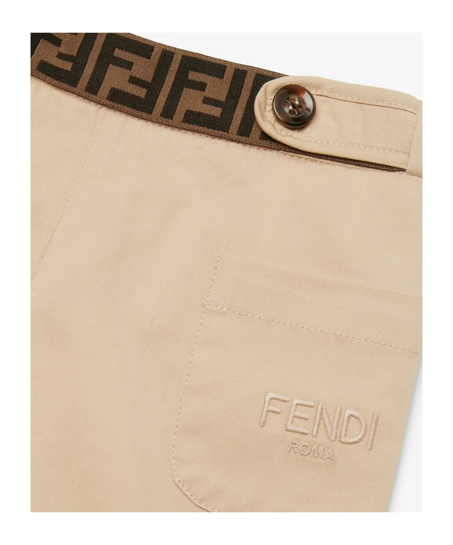 Gabardine Baby Trousers