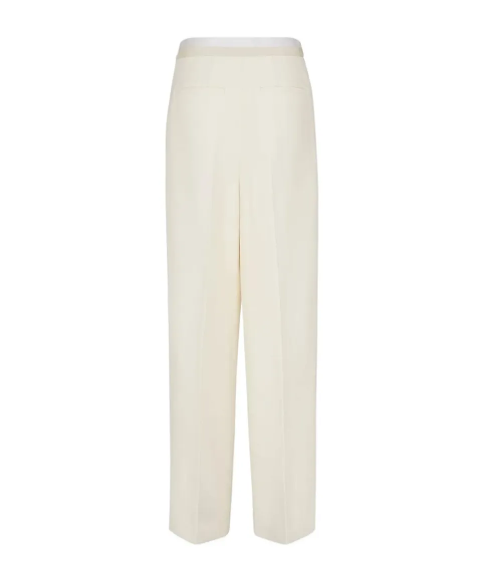 High-Waist Tuxedo Trousers