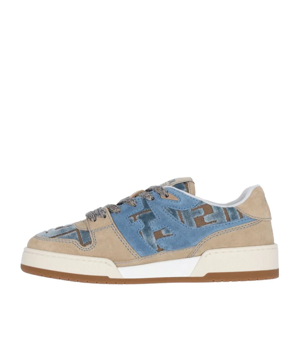 Fendi Match Low-Top Sneakers
