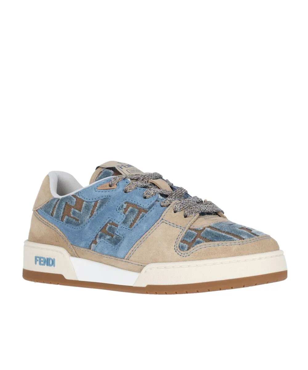 Fendi Match Low-Top Sneakers