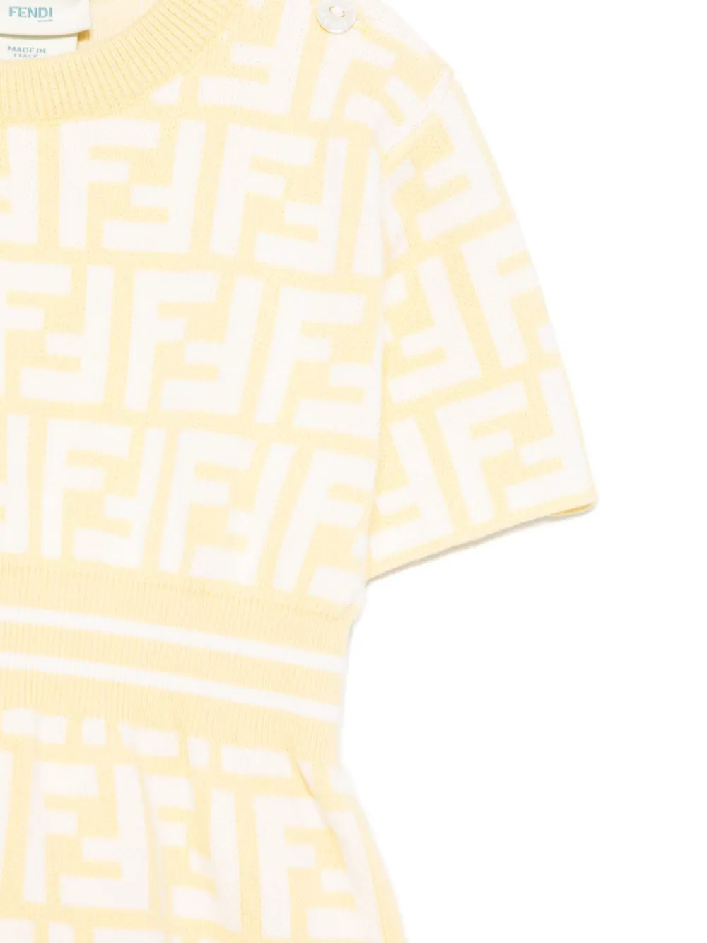 Monogram Jacquard Jersey Dress