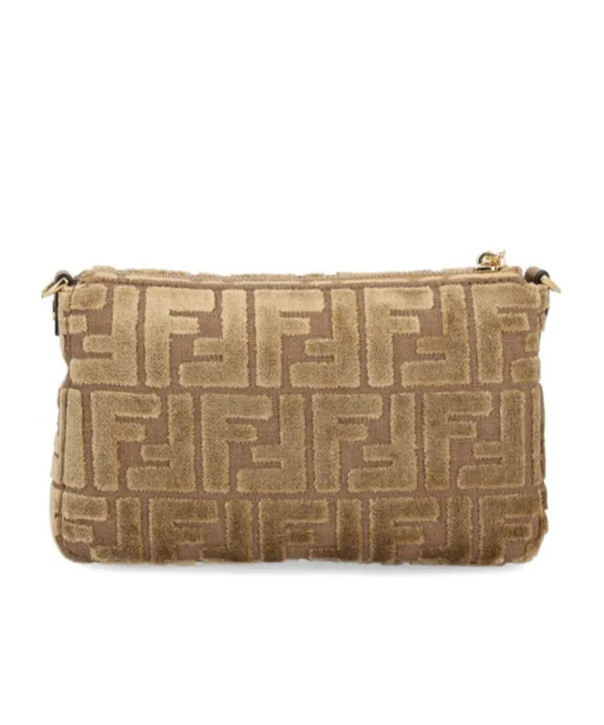 Baguette Zipped Pouch Crossbody Bag