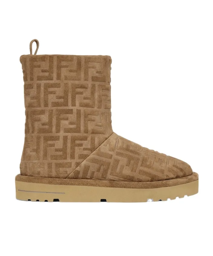 Apres Chic Monogram Detailed Boots