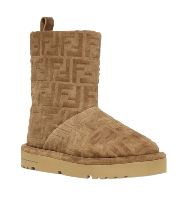 Apres Chic Monogram Detailed Boots
