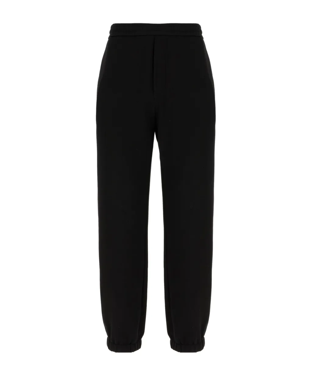 Logo Embroidered Straight-Leg Track Trousers