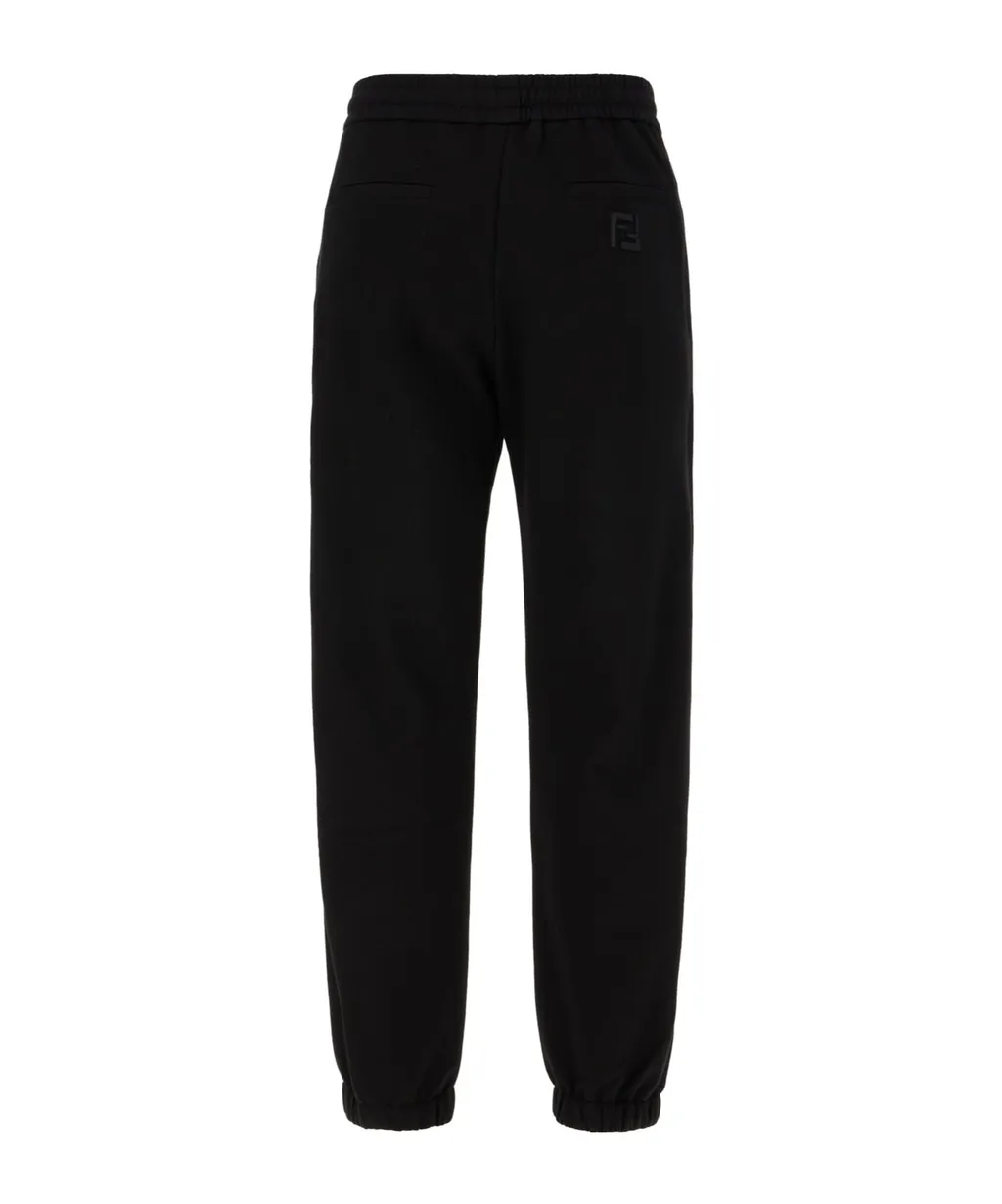 Logo Embroidered Straight-Leg Track Trousers