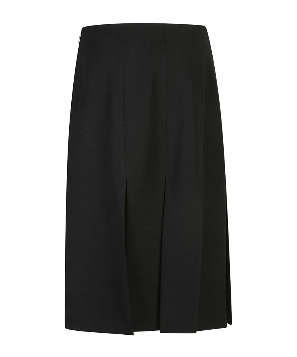 Grain De Poudre Midi Skirt