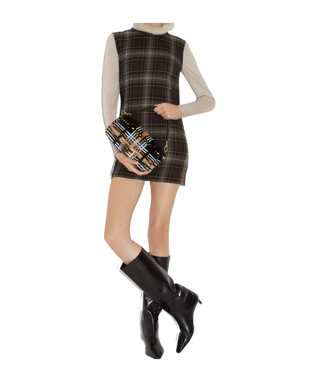 Long Sleeved Cut-Out Detailed Dress