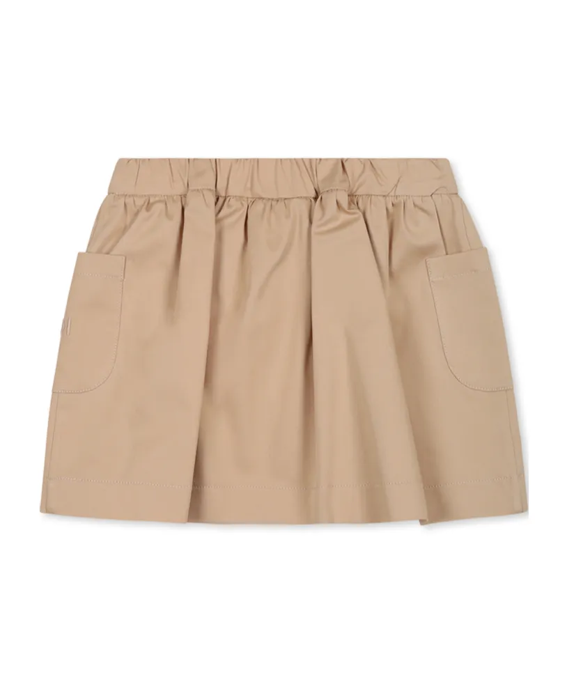 Logo-Waistband Skirt
