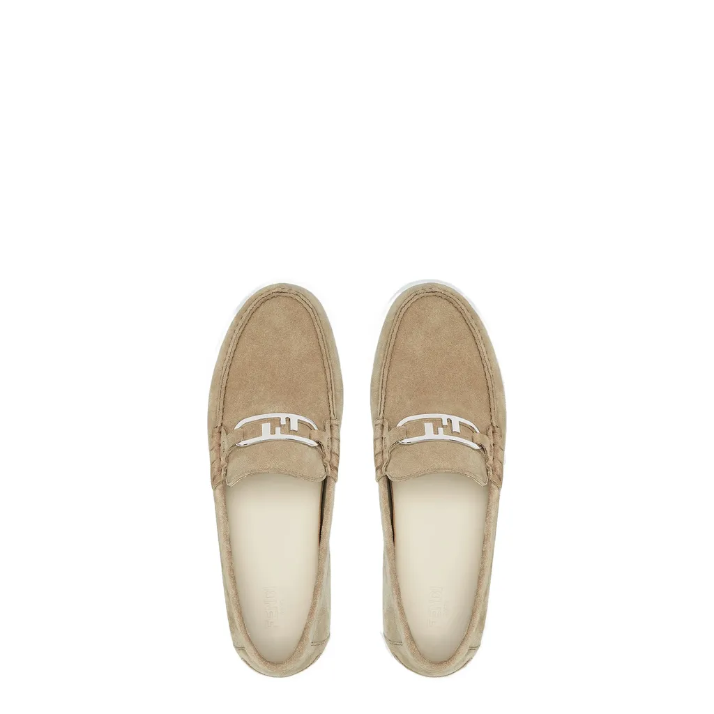 Fendi O'lock Slip-On Loafers