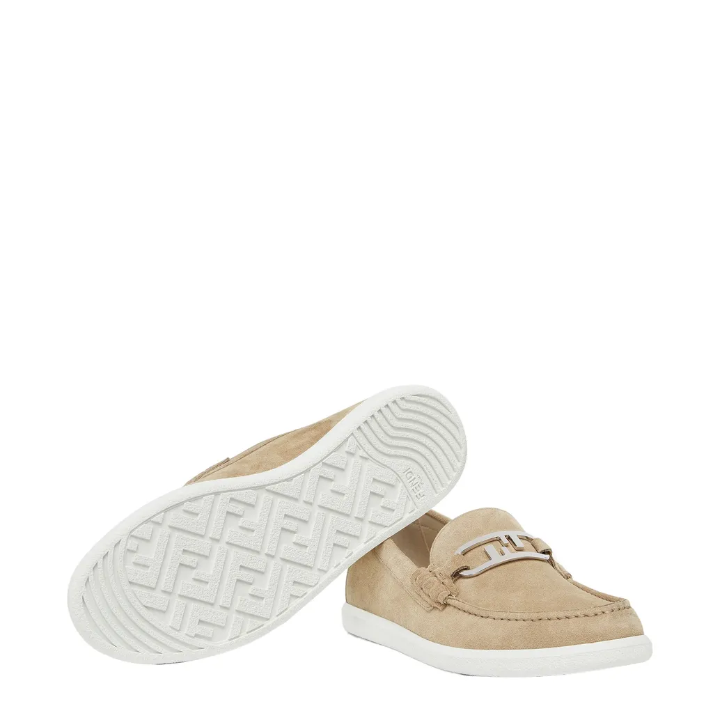 Fendi O'lock Slip-On Loafers