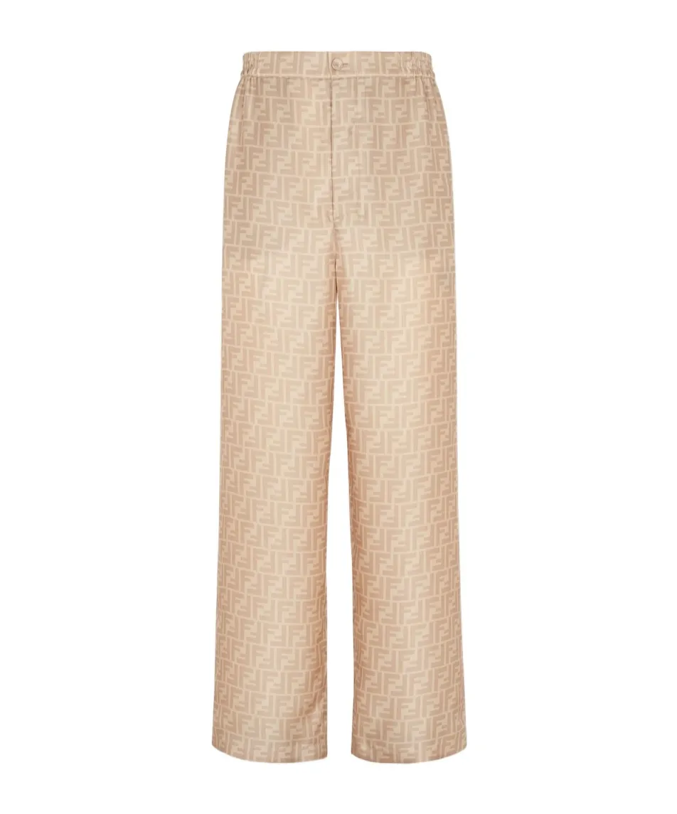 Ff Motif Straight Pyjama Trousers