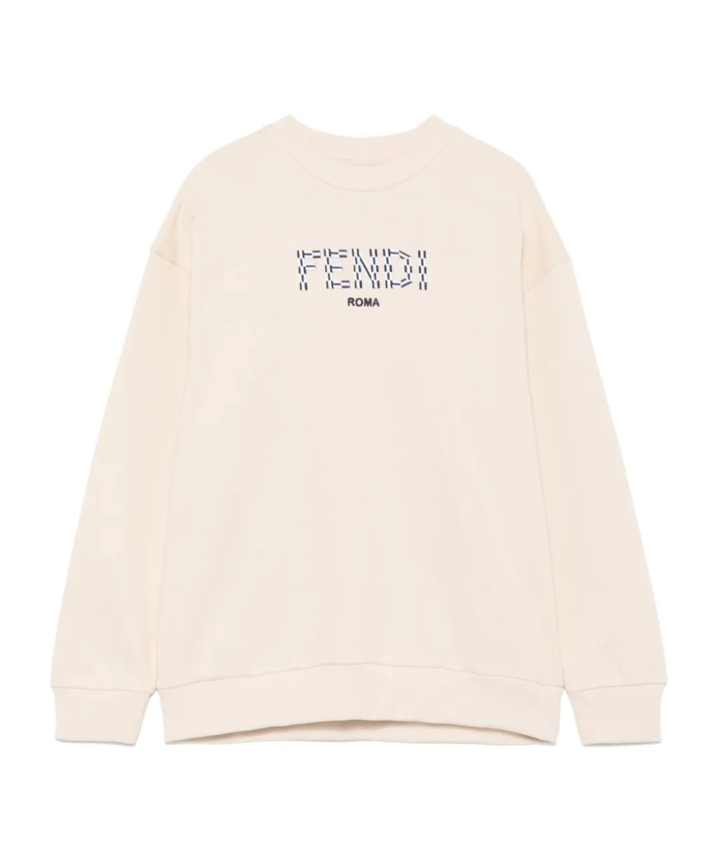 Embroidered-Logo Sweatshirt