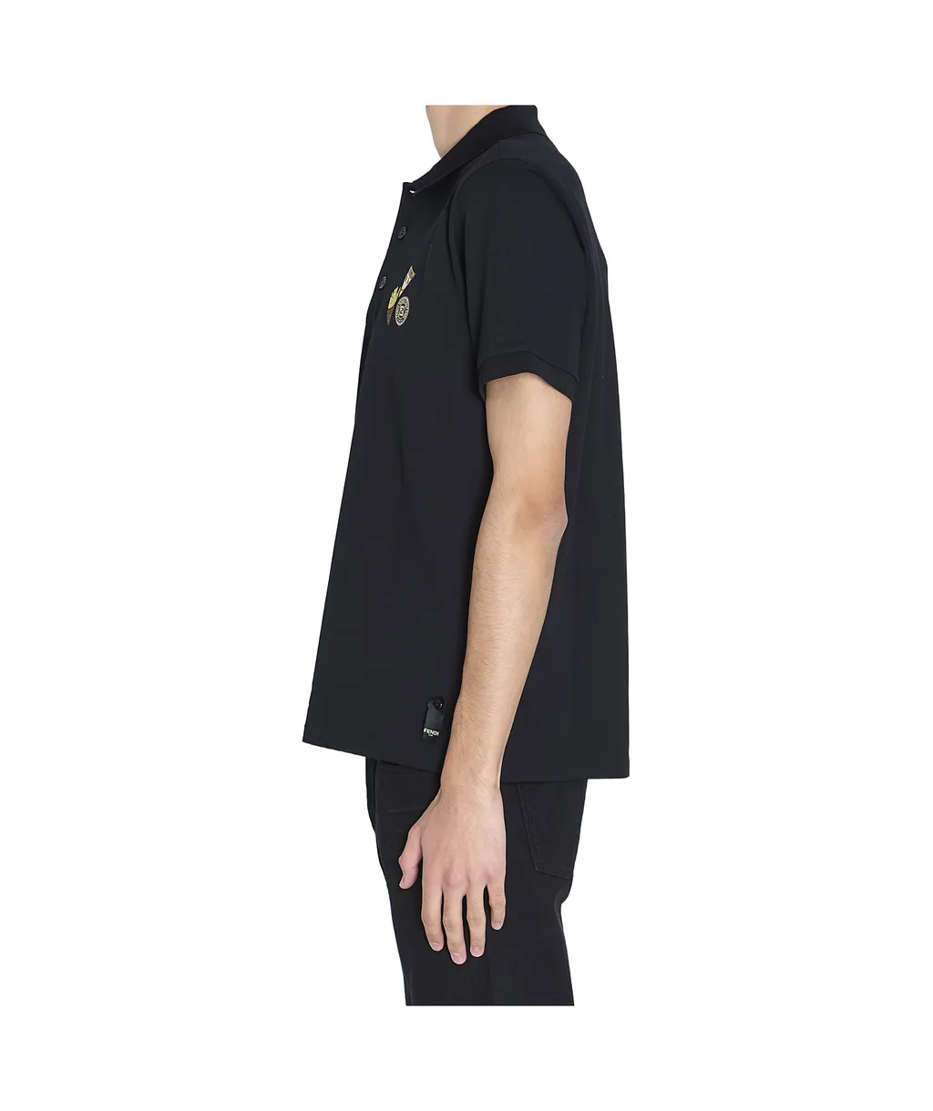 Logo Detailed Short-Sleeved Polo Shirt