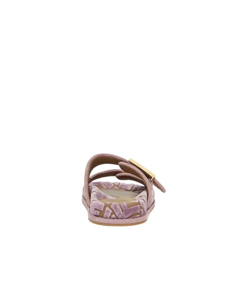 Ff Jacquard Slip-On Slides