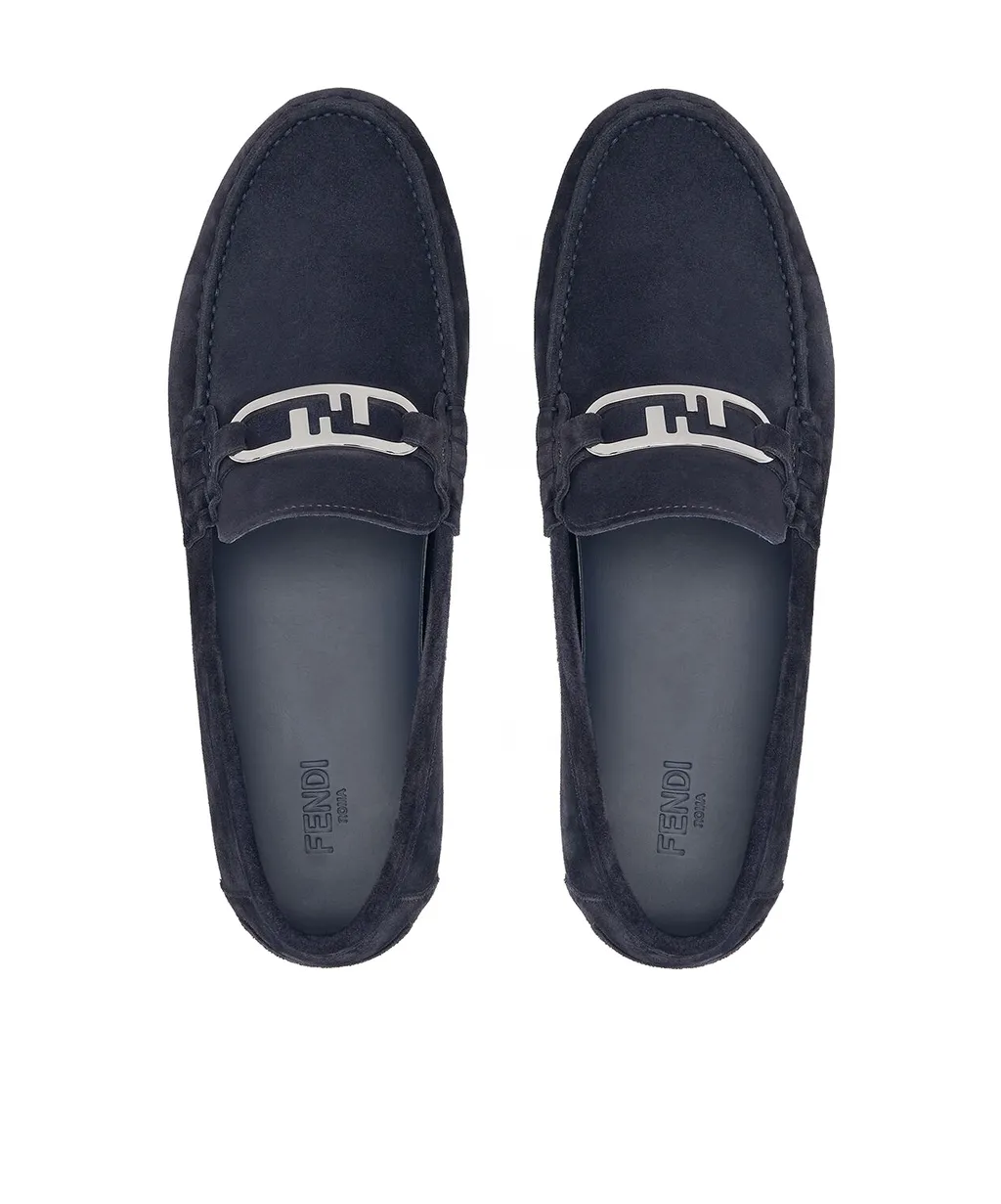 Fendi O'lock Slip-On Loafers