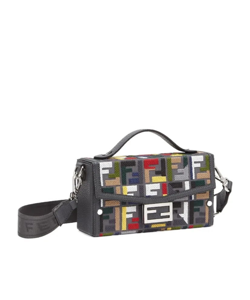 Baguette Soft Trunk Ff Embroidered Tote Bag