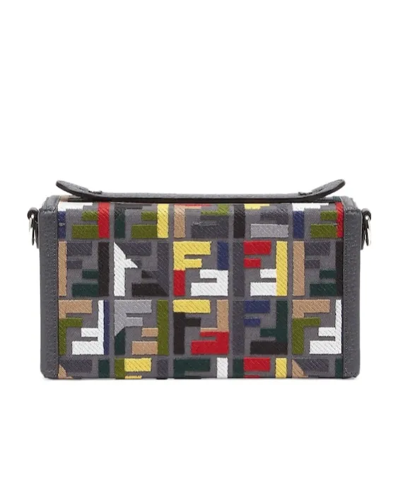 Baguette Soft Trunk Ff Embroidered Tote Bag