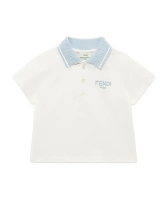 Logo Embroidered Polo Shirt