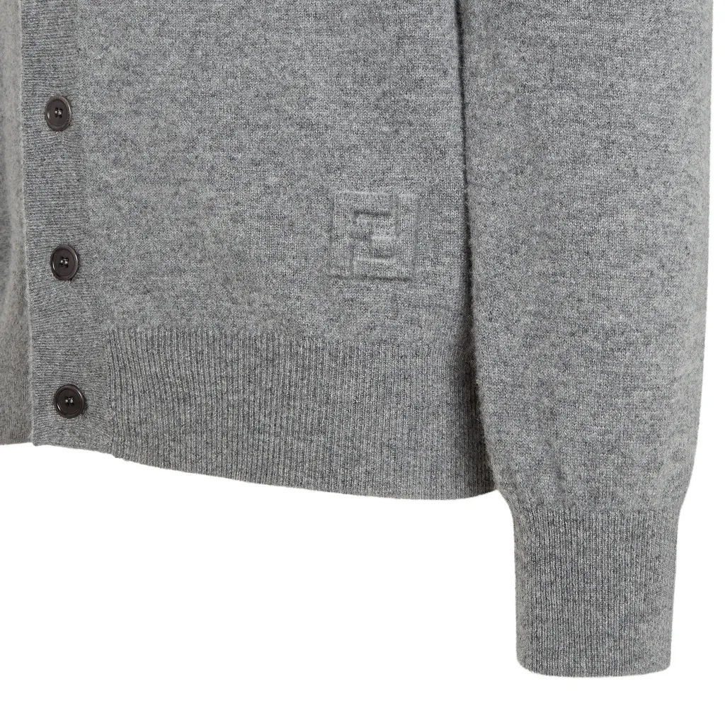 Button-Up Knit Cardigan