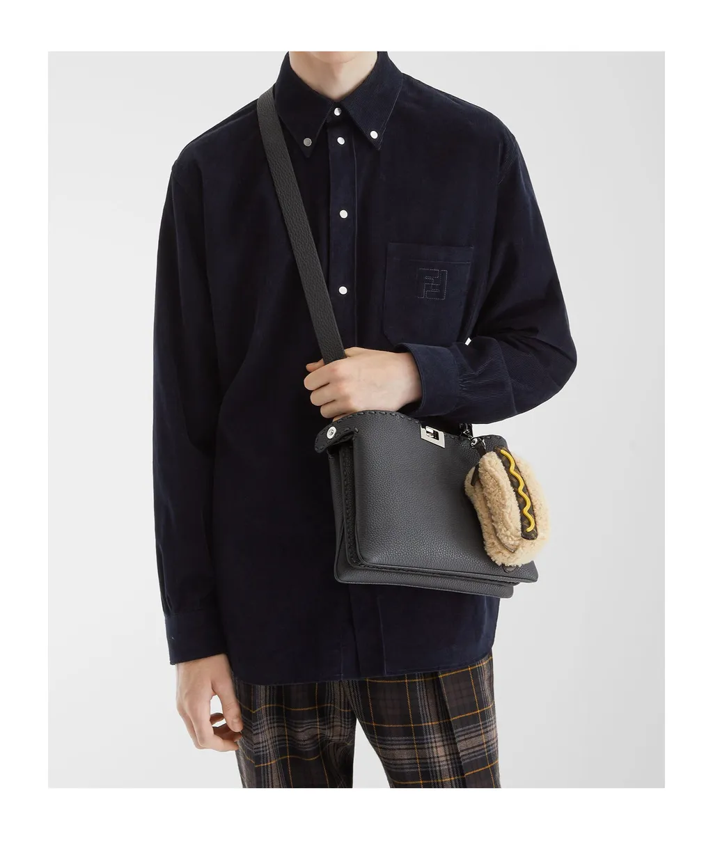Ff Embroidered Corduroy Shirt