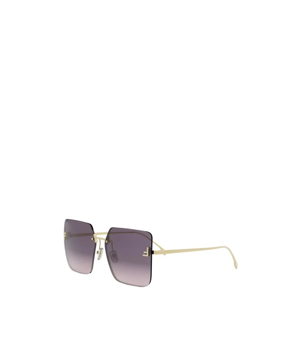 Square Frameless Sunglasses