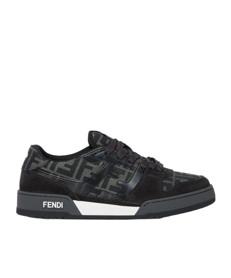 Ff Jacquard Low-Top Sneakers