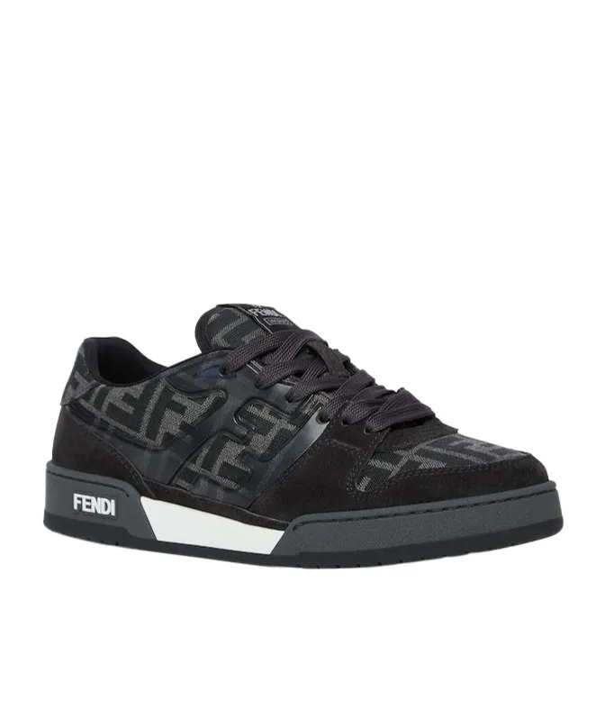 Ff Jacquard Low-Top Sneakers