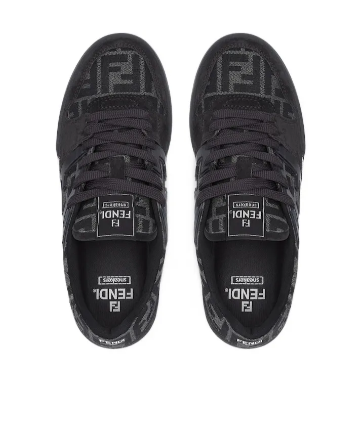 Ff Jacquard Low-Top Sneakers