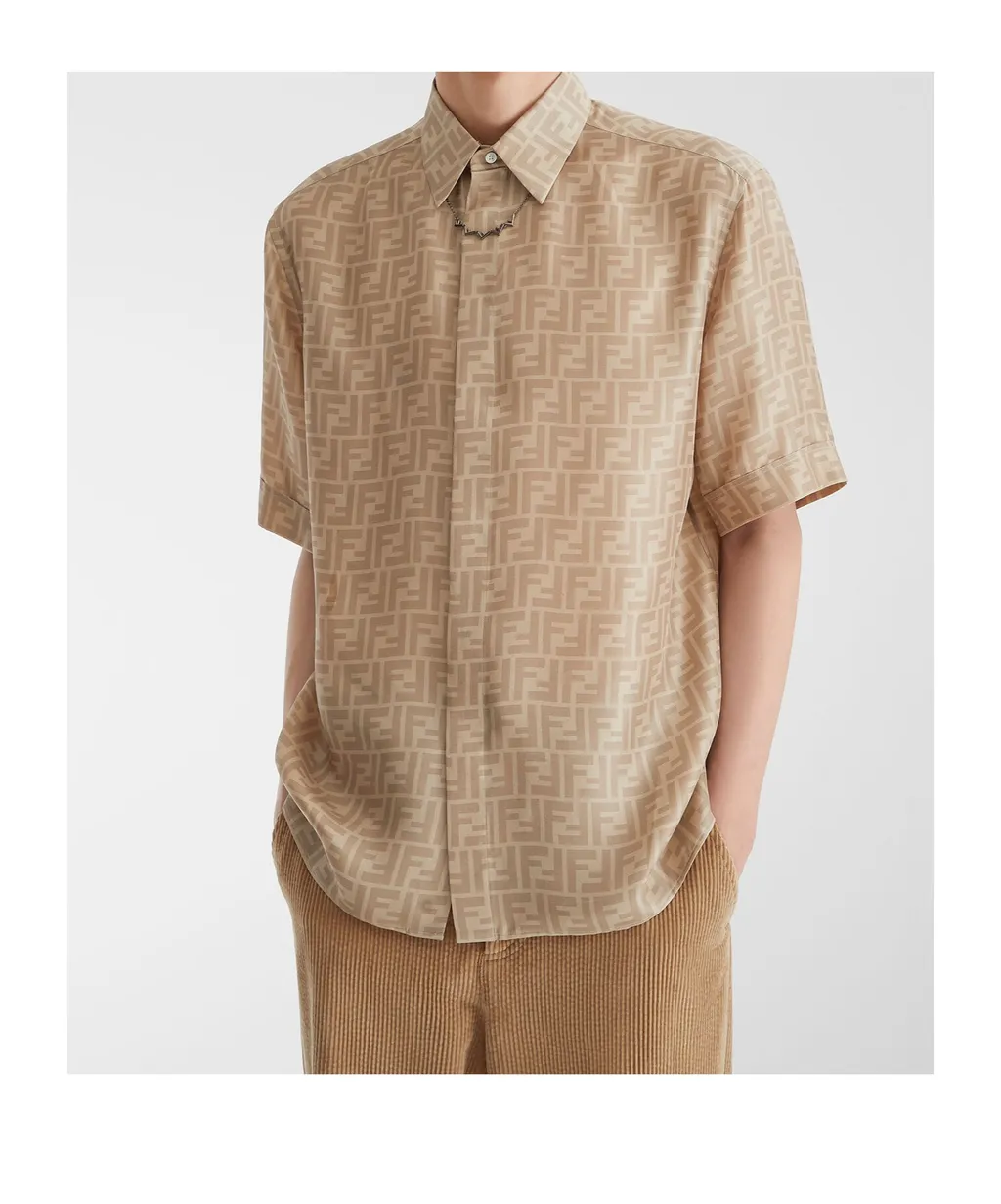 Logo Detailed Short Sleeved Shirt