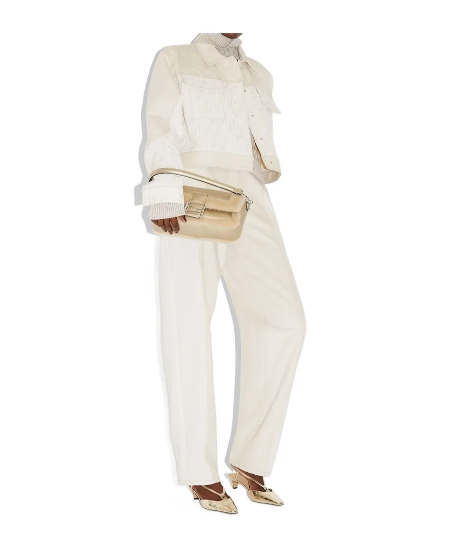 Panelled Button-Up Jacket