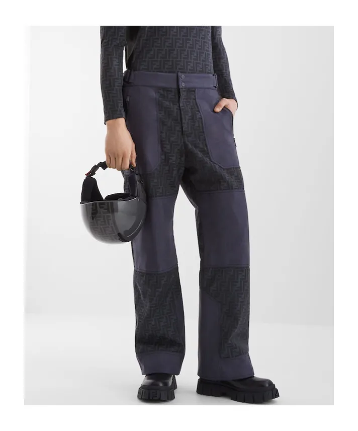 Monogram Panelled Ski Trousers