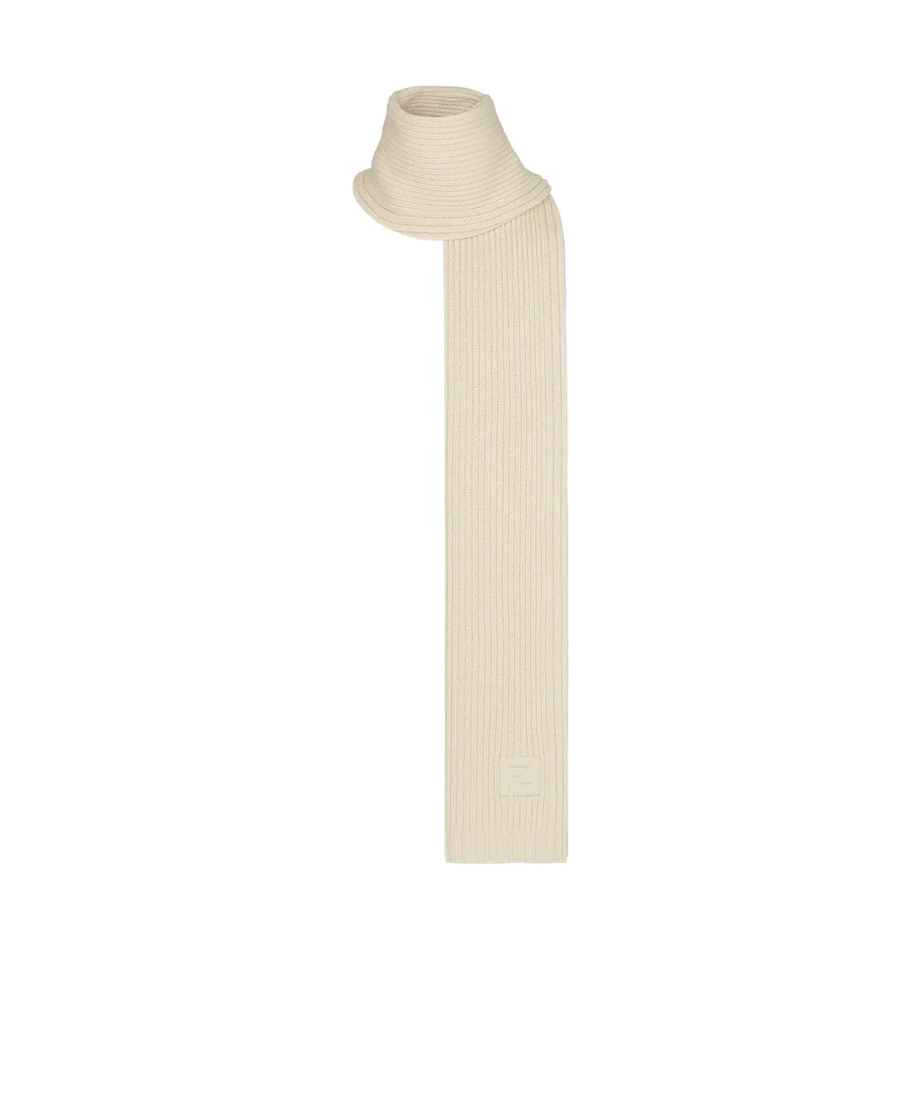 Logo Detailed Knitted Scarf