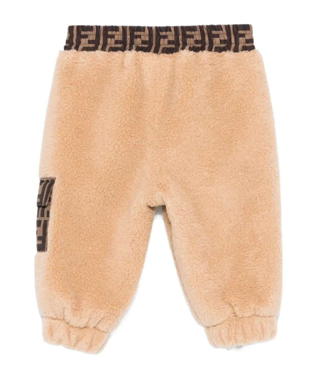 Ff-Motif Fleece Pants
