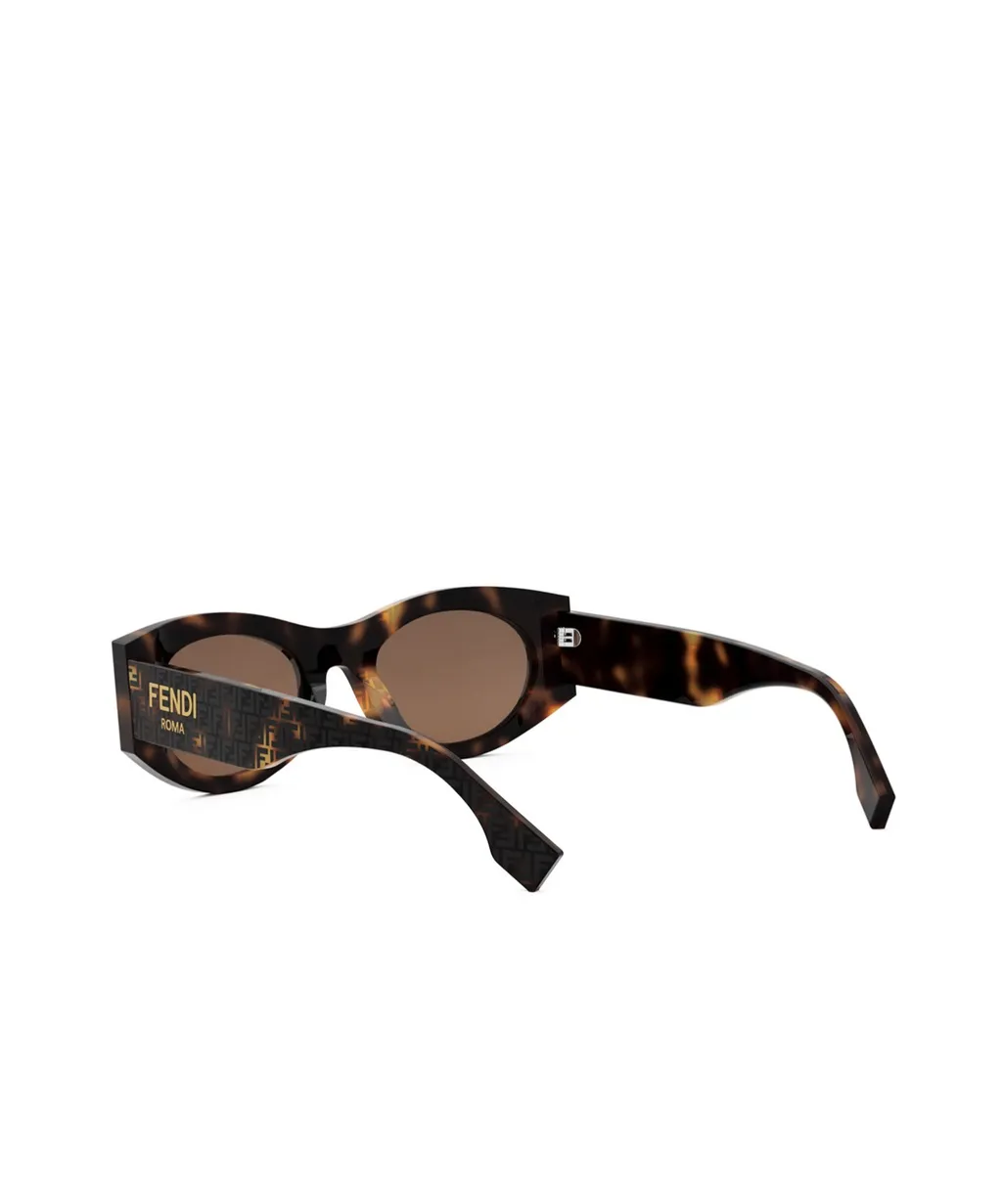 Oval Frame Sunglasses