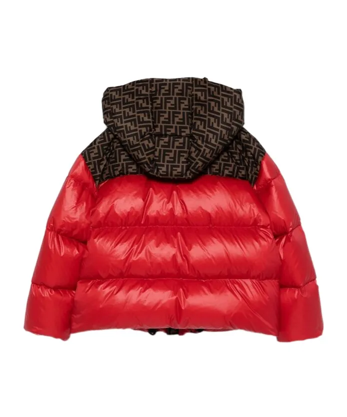 Ff-Print Puffer Jacket