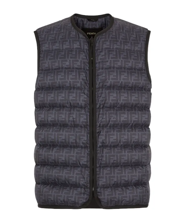 Ff Motif Ski Shirt Jacket