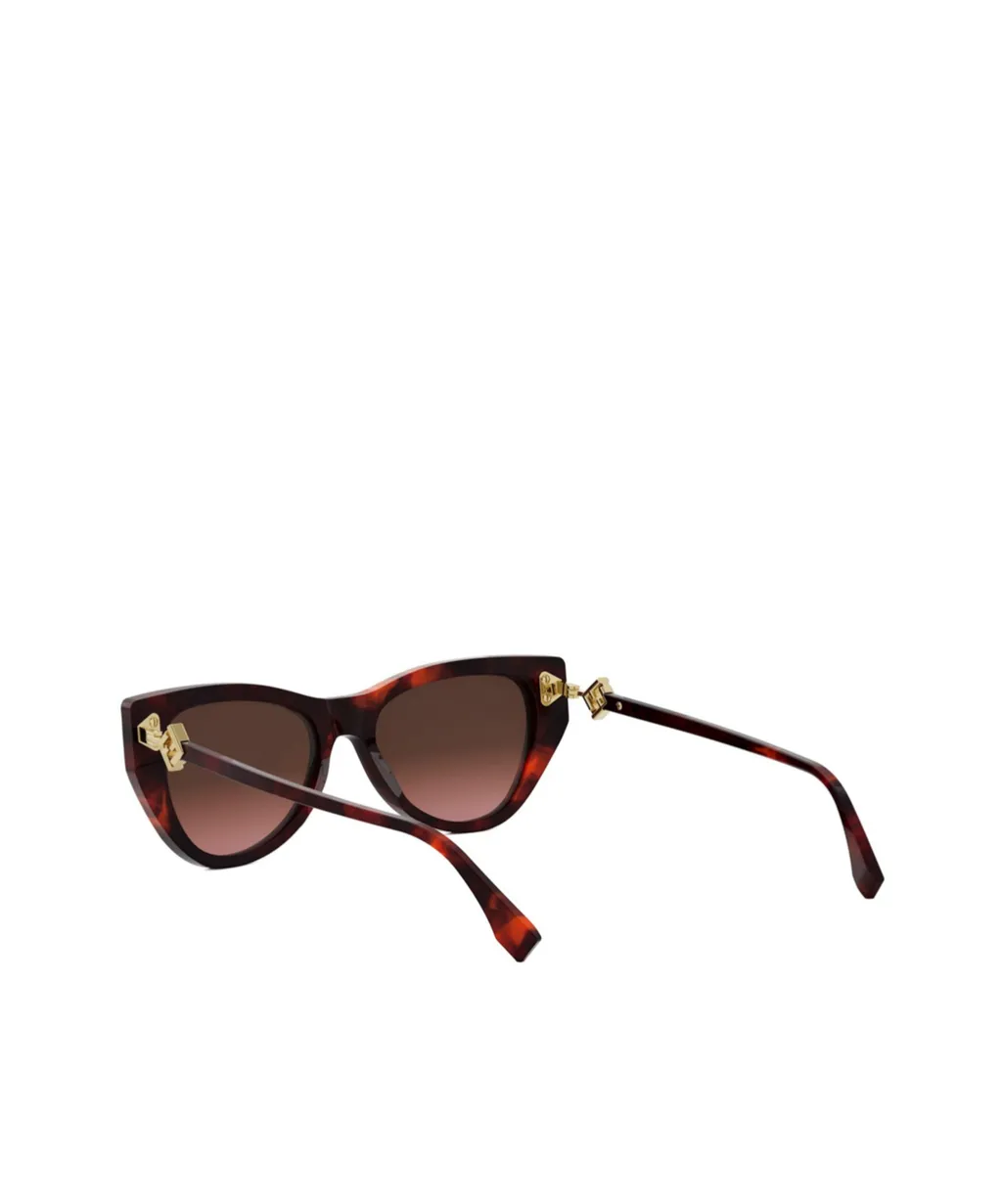 Cat-Eye Frame Sunglasses