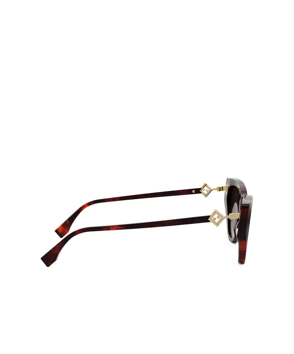 Cat-Eye Frame Sunglasses